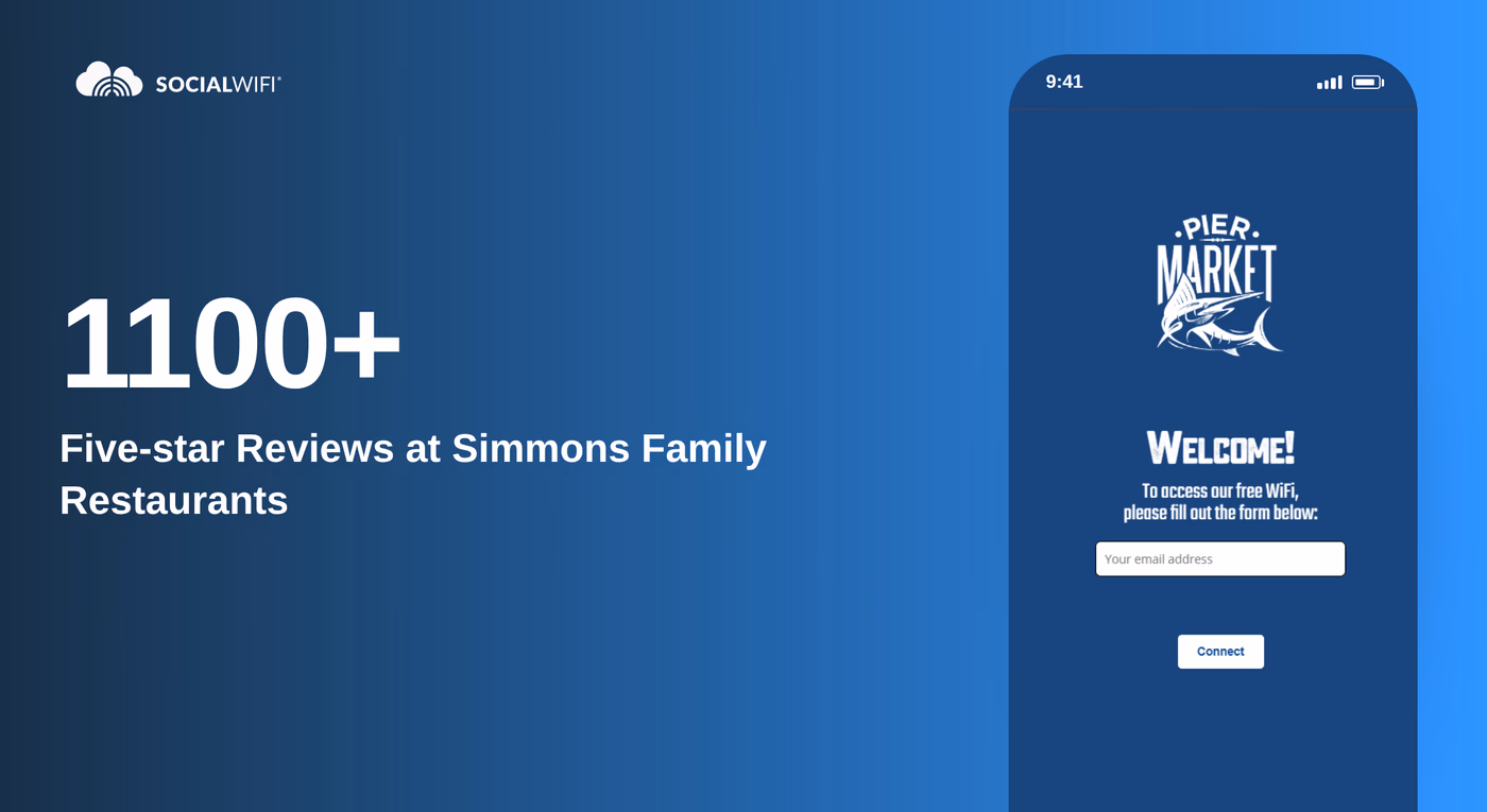 [DRAFT] 1100+ Five-star Reviews at Simmons Family Restaurants