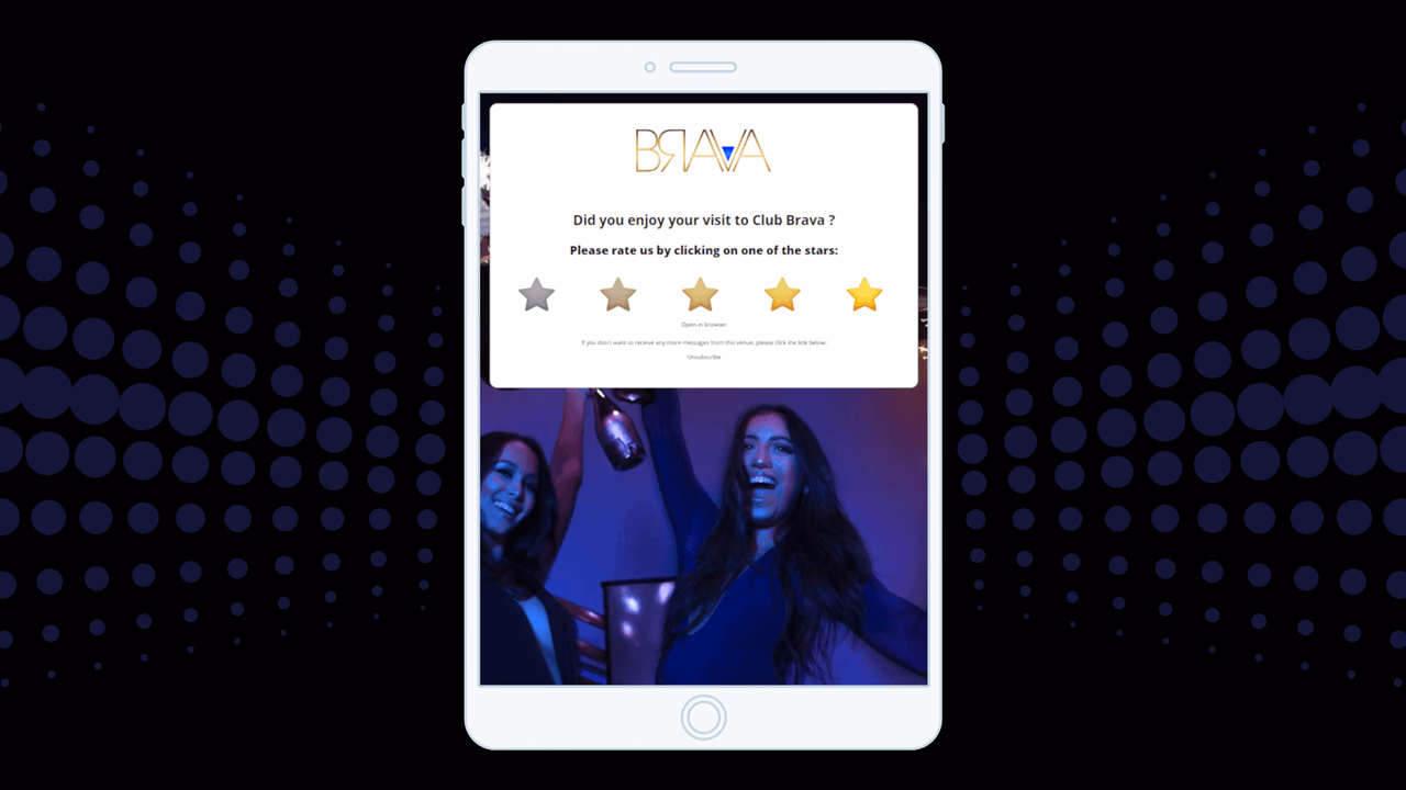 Club Brava rolls out the red carpet for their WiFi users