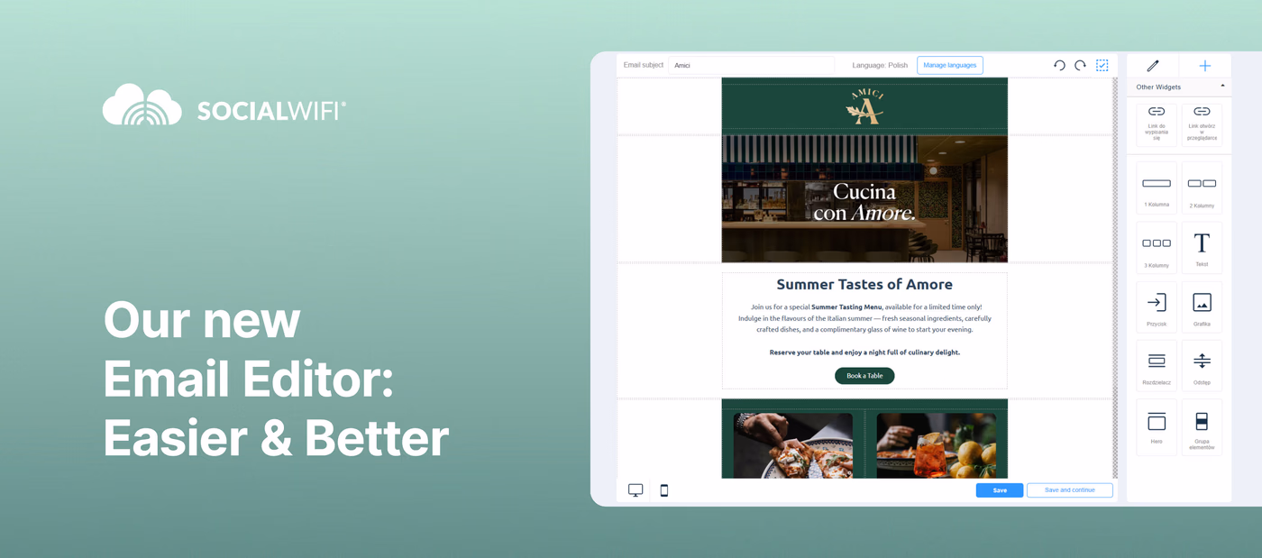 Improved Email Marketing creation tool released