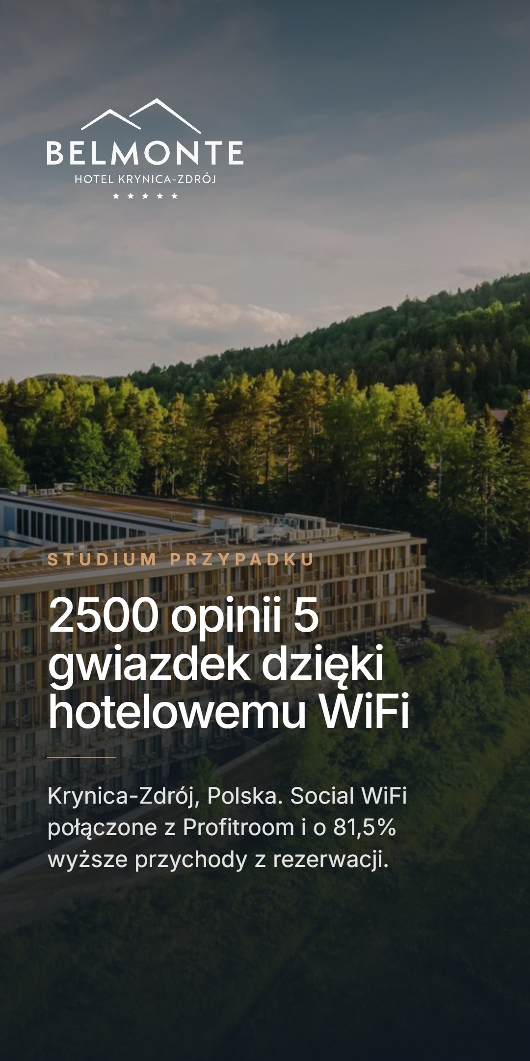 Hotel Belmonte: 2500 opinii 5 gwiazdek dzięki hotelowemu WiFi