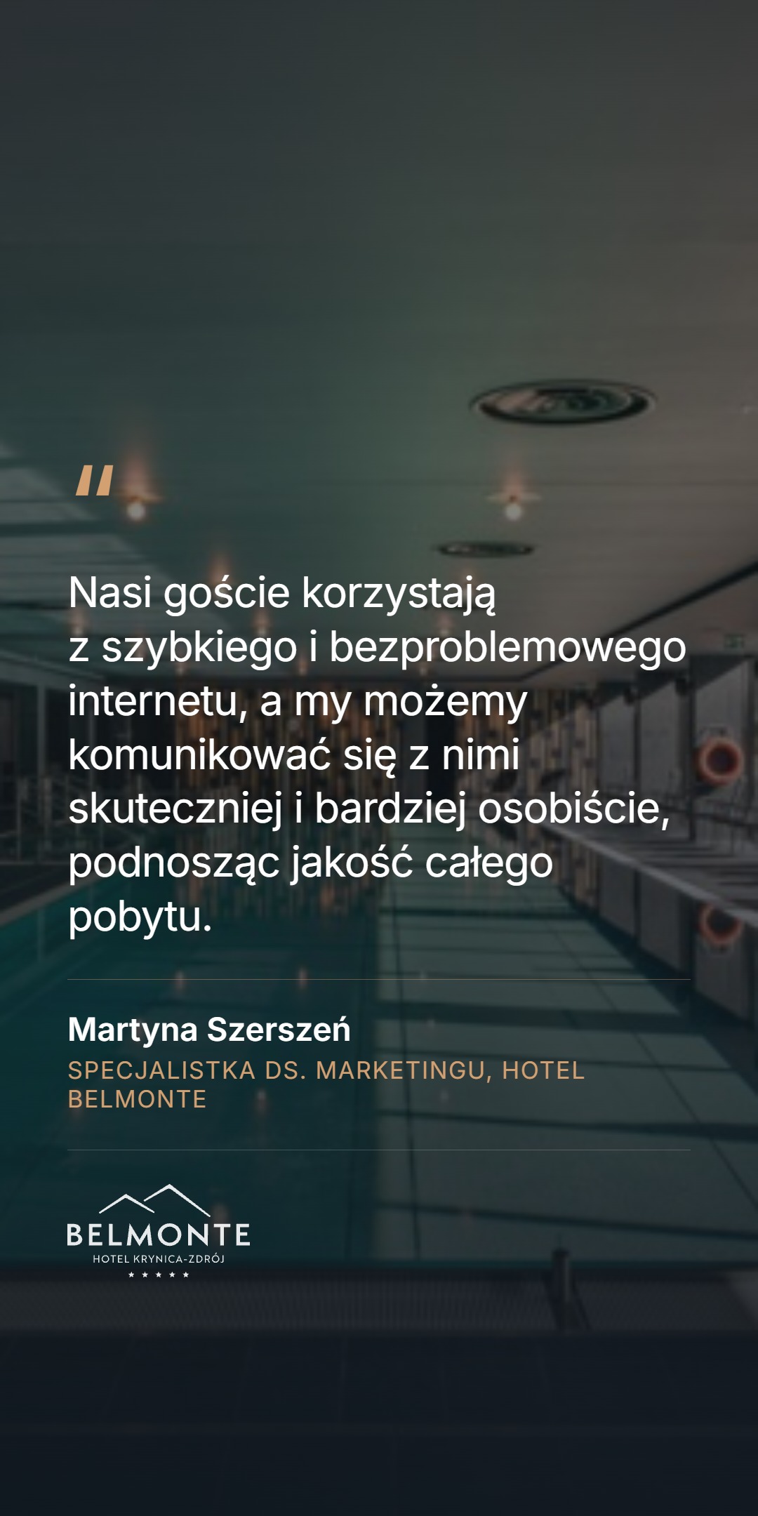Opinia klienta: Martyna Szerszeń, Hotel Belmonte